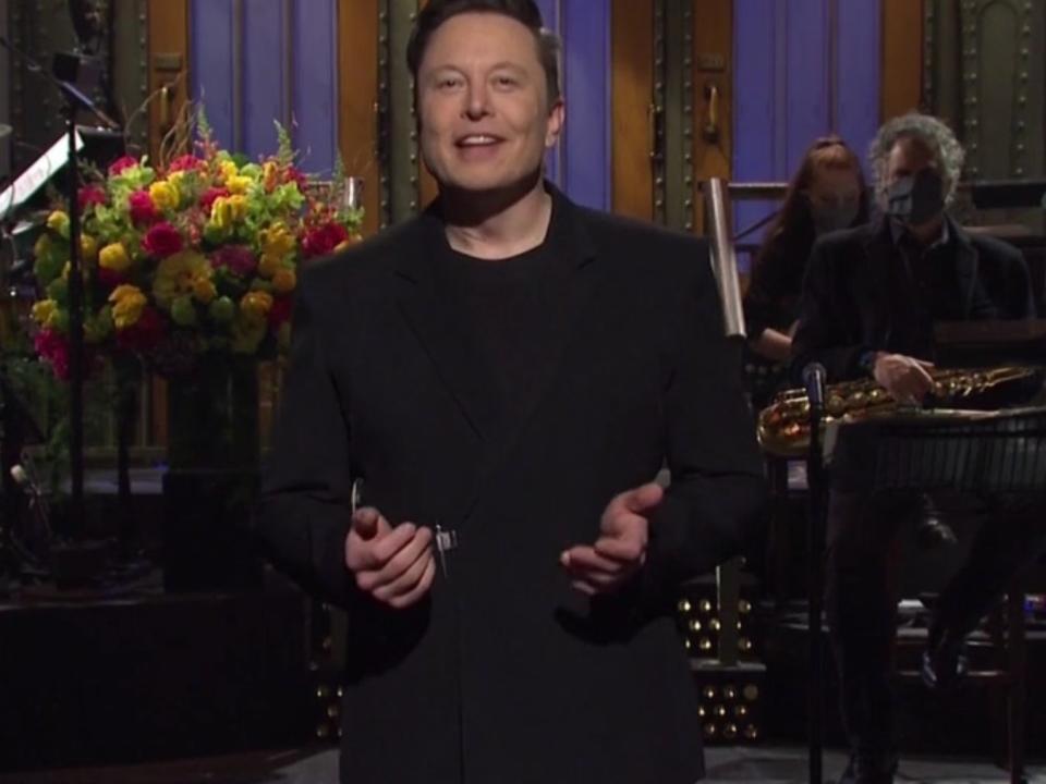 Elon Musk on SNL (NBC)