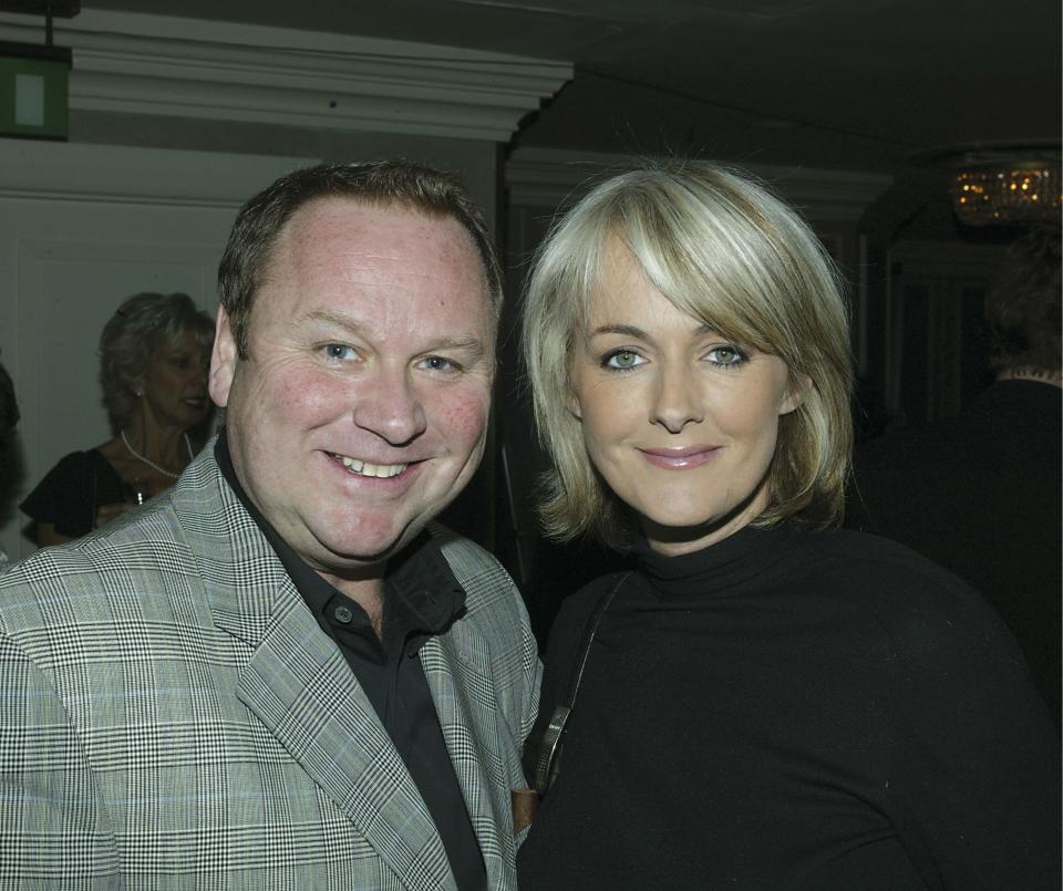 UNITED KINGDOM - OCTOBER 01:  Photo of Gary FARROW; with his partner Jane Moore  (Photo by JMEnternational/Redferns)