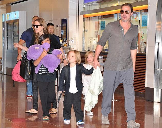 Ange will have sole custody while Brad will receive visitations. Source: Getty