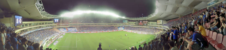 <span class="caption">Hongkou Stadium. Home of Shanghai Shenhua.</span> <span class="attribution"><a class="link " href="https://www.flickr.com/photos/47365129@N07/29284896921/in/photolist-Luc5Kk-LBNKzT-cLDgo-LBafTx-Ly9zpm-KE86xb-LaFGZb-38FEkc-48Uj94-48UhCa-eDHBmF-48U972-9A688V-48Um4r-48Yfx1-48UaEv-48U72R-48Yhho-48UcyZ-9zLYsX-9zPXrY-8gstEe-57zjqv-Vi28n-VjhRJ-KE863y-LaFG8S-8gvJWf" rel="nofollow noopener" target="_blank" data-ylk="slk:Jack Tanner/flickr;elm:context_link;itc:0;sec:content-canvas">Jack Tanner/flickr</a>, <a class="link " href="http://creativecommons.org/licenses/by/4.0/" rel="nofollow noopener" target="_blank" data-ylk="slk:CC BY;elm:context_link;itc:0;sec:content-canvas">CC BY</a></span>