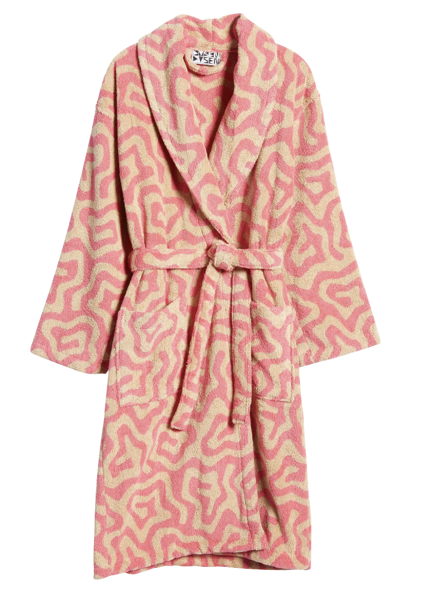 23) Spiral Cotton Robe