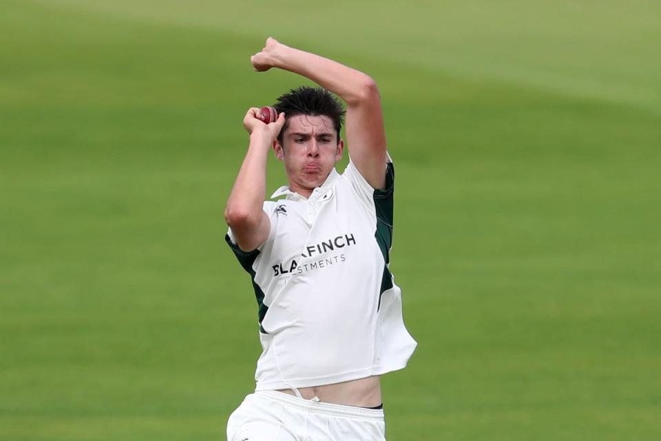 Josh Tongue claimed the wicket of Steve Smith earlier this season (Simon Cooper/PA) (PA Archive)