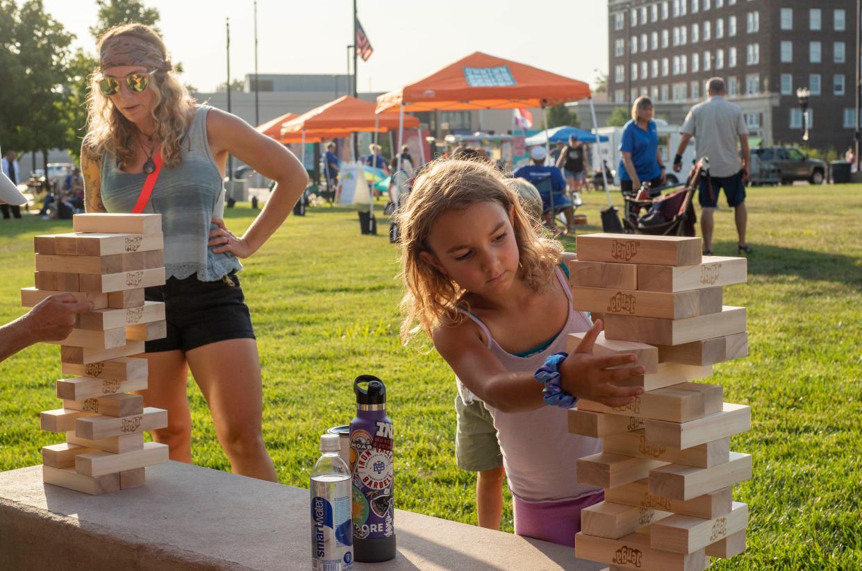 DWNTWN Muncie will offer a Game Night 7-11 p.m. Saturday, June 18, at Canan Commons.
