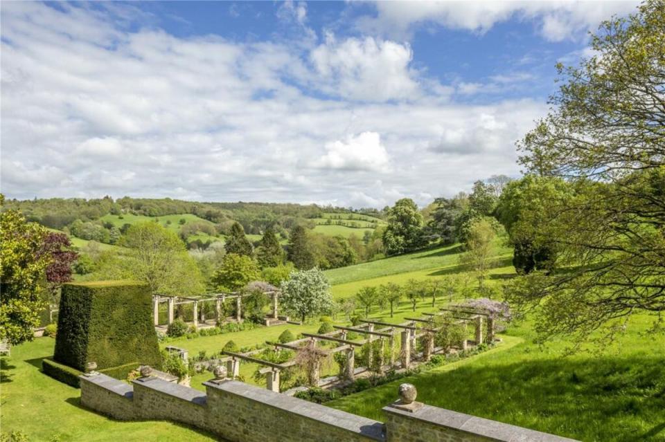 The extensive gardens are considered historically important (Savills)