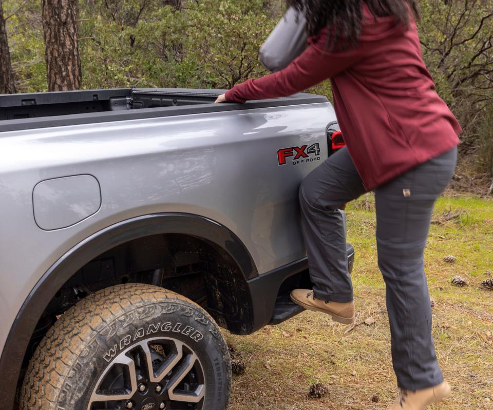 The 2024 Ford Ranger Lariat.