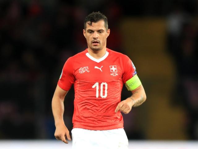 Granit Xhaka Switzerland shirt