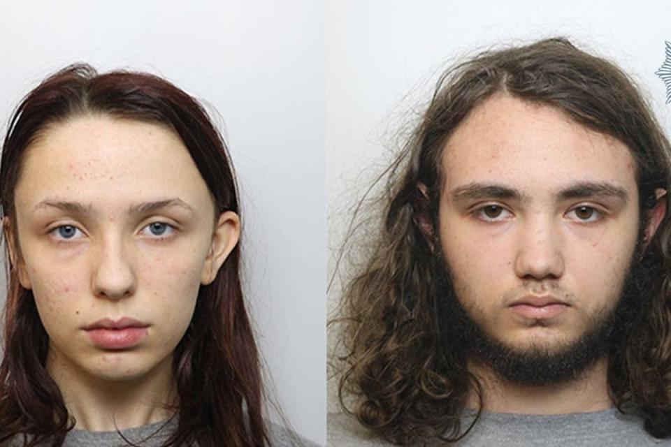 Scarlett Jenkinson and Eddie Ratcliffe were both jailed for life (Cheshire Constabulary/PA)