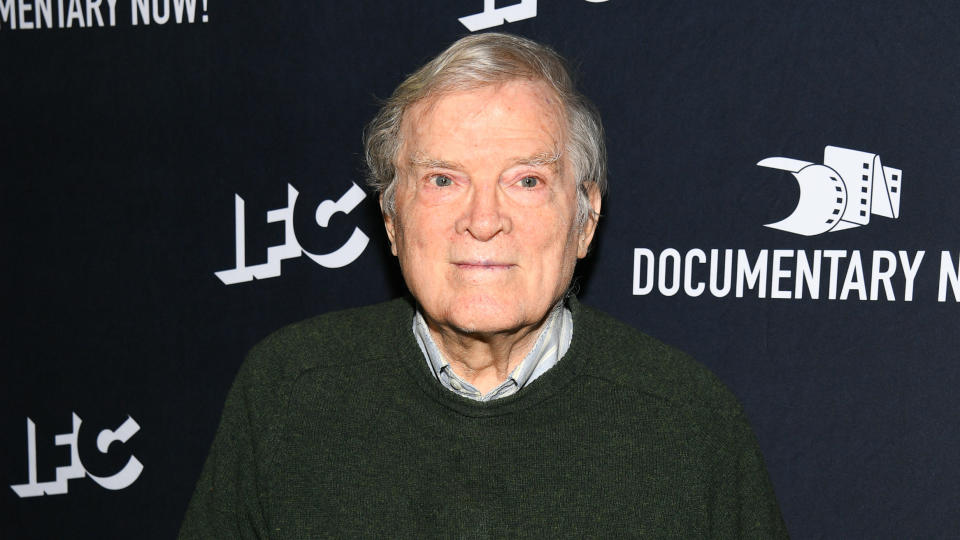Pennebaker is lauded as one of the pioneers of 'direct cinema' and he was given an honorary Oscar in recognition of his work in 2013. He passed away on 1 August. (Photo by Dave Kotinsky/Getty Images for IFC)