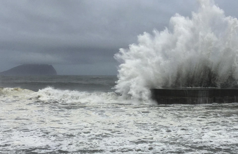 Fast-moving Typhoon strikes