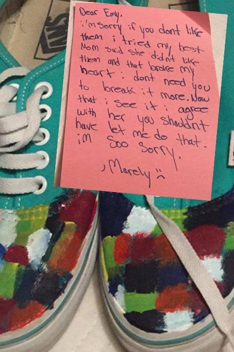 <p>Kid sister leaves heartbreaking note</p>