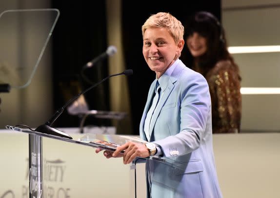 Another fan inquired as to whether her first brush with cancelation in the ‘90s made it easier for her to cope when the toxic workplace allegations made headlines in 2020. In response, Ellen said the recent experience was “a whole different thing.”