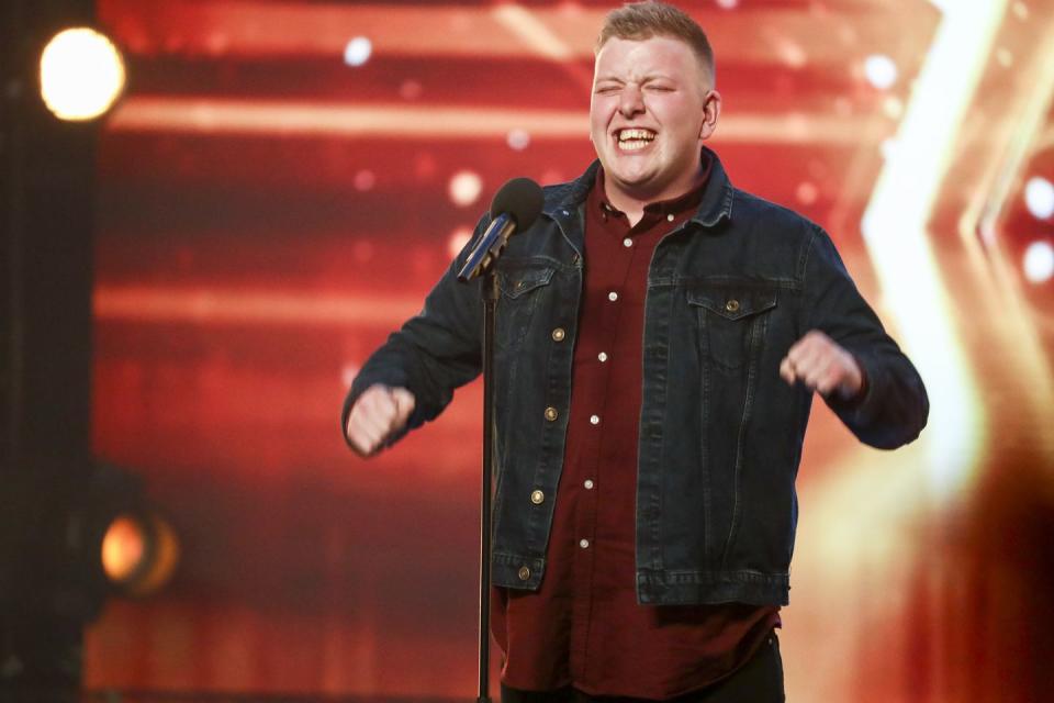 <p><strong>AGE: </strong>22</p><p><strong>FROM: </strong>North Wales</p><p><strong>TALENT: </strong>Singer</p><p><em>Gruffydd is Amanda Holden's Golden Buzzer choice.</em></p>