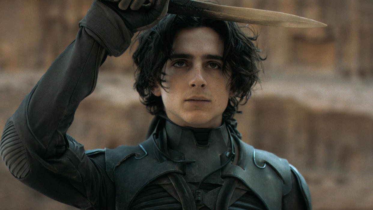  Timotheé Chalamet in Dune. 