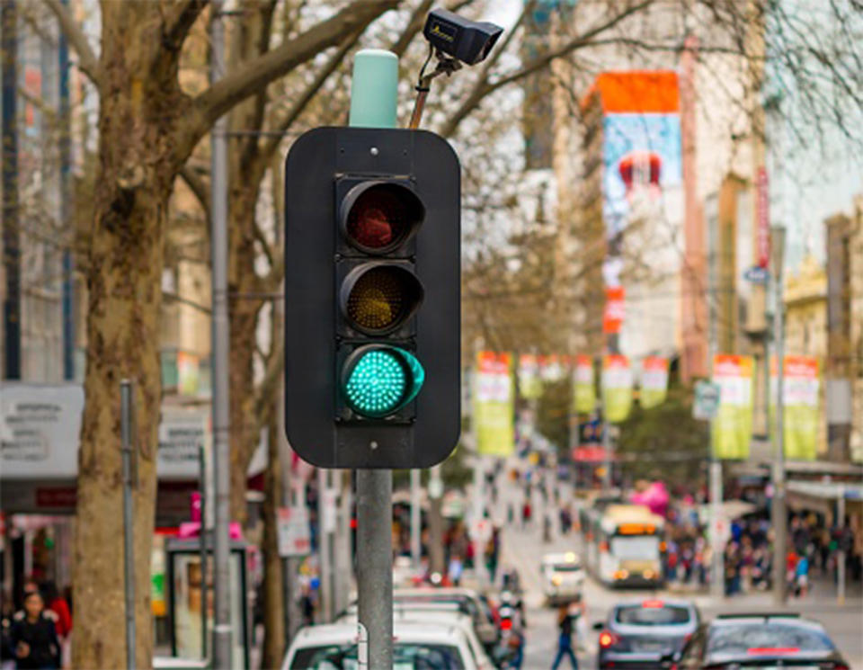 Traffic lights are down in Melbourne and Geelong due to power outages, VicRoads said. 