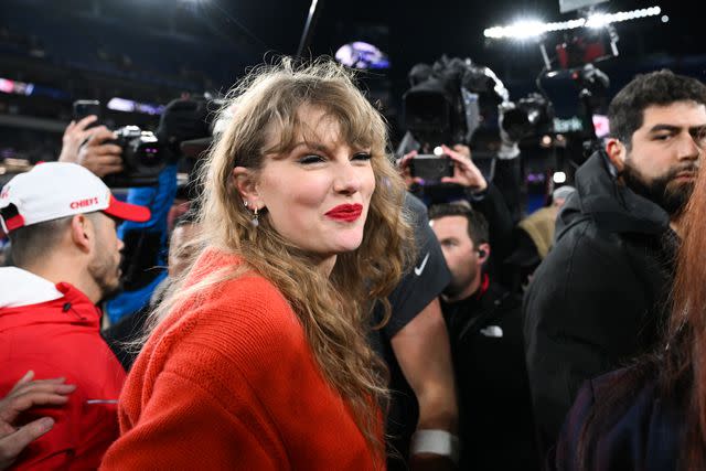 <p>Rob Carr/Getty</p> Taylor Swift