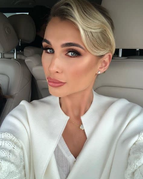 Billie Faiers' Maldives wedding was accused of 'ruining' the holidays of other guests. Photo: Instagram