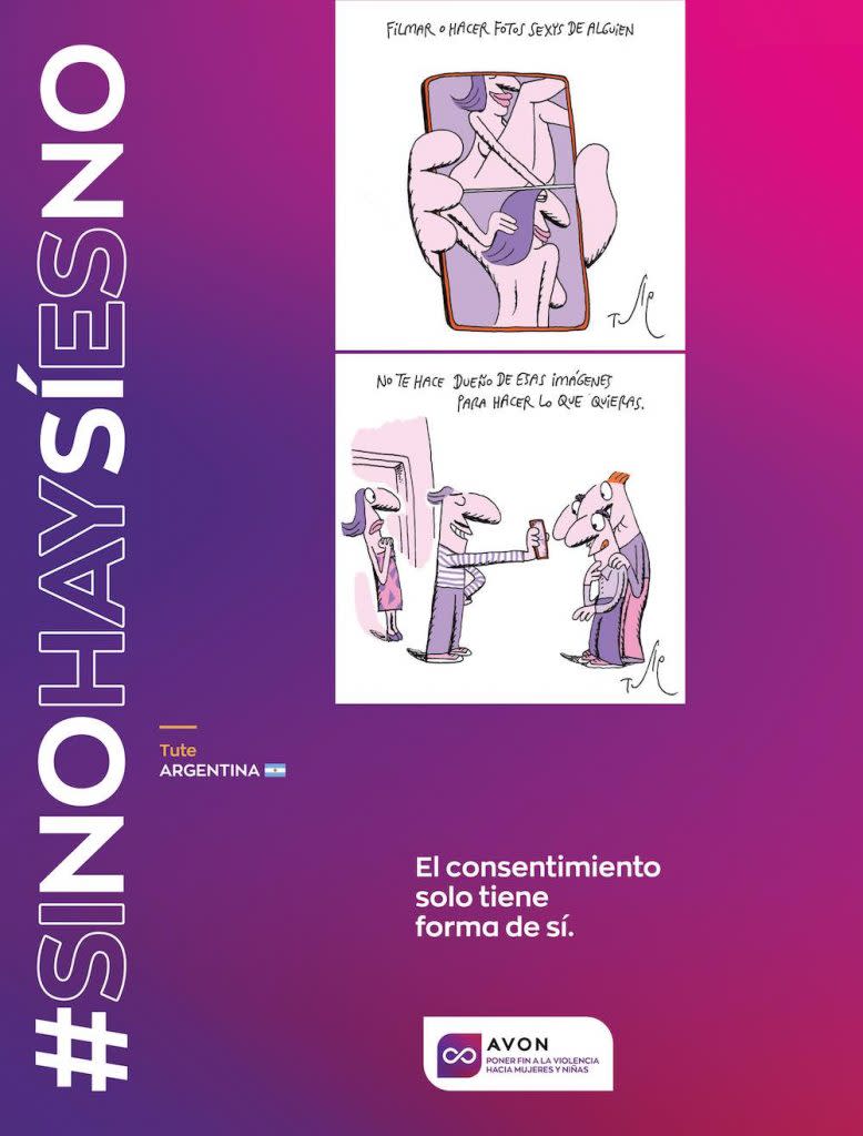 Además de Thalía Mendoza, Tute es otro de los participantes en la iniciativa sobre el consentimiento. Cortesía.