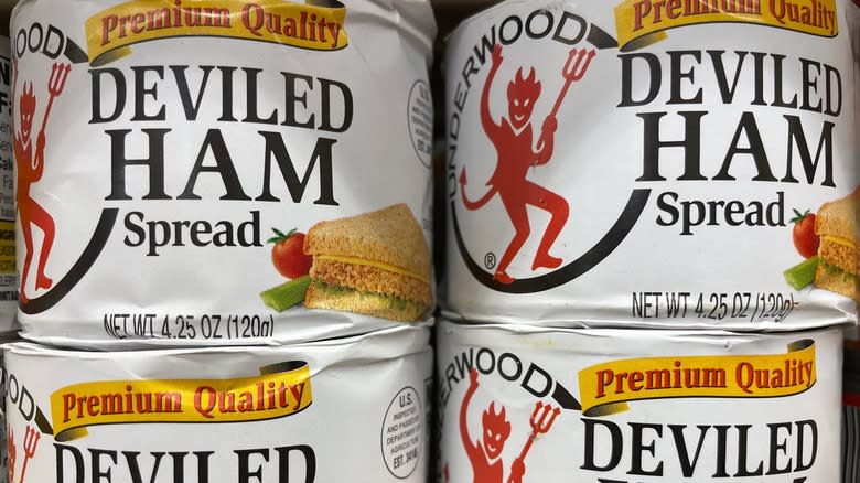 underwood deviled ham cans