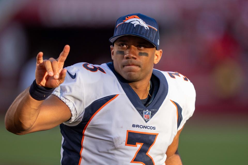 Broncos quarterback Russell Wilson went 4-11 as a starter last season.