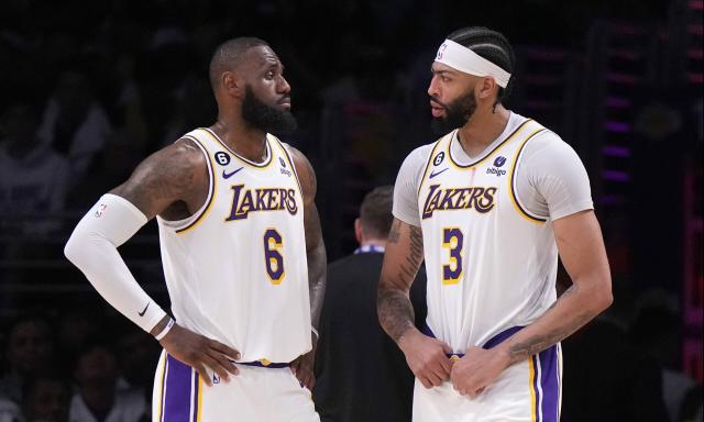 Lebron James And Anthony Davis Los Angeles Lakers Over Everything