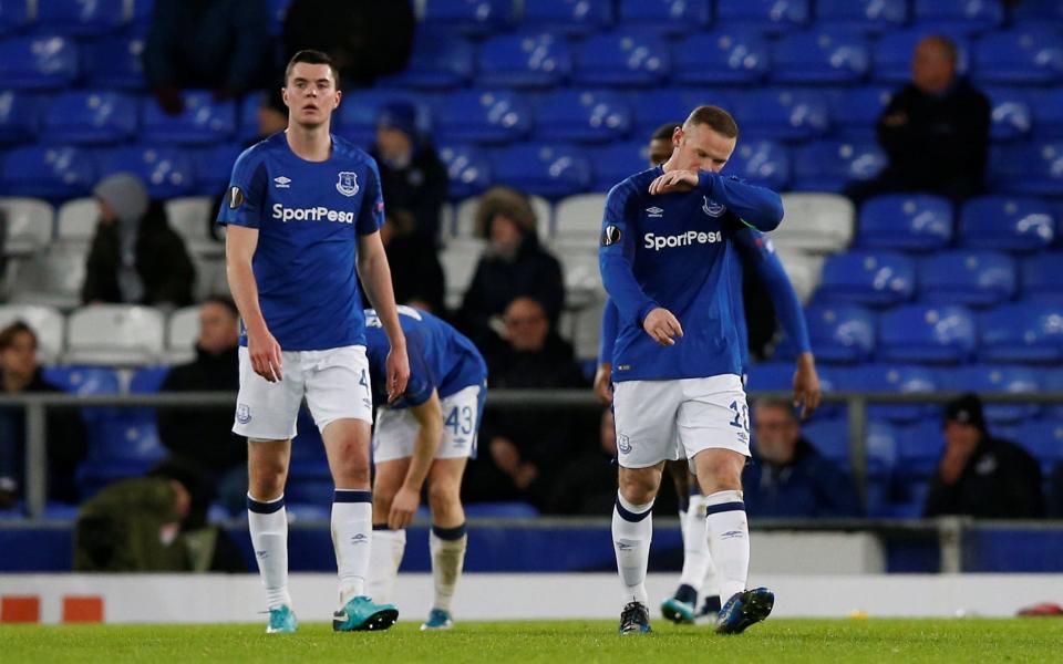 It's been a humiliating evening for Everton - REUTERS