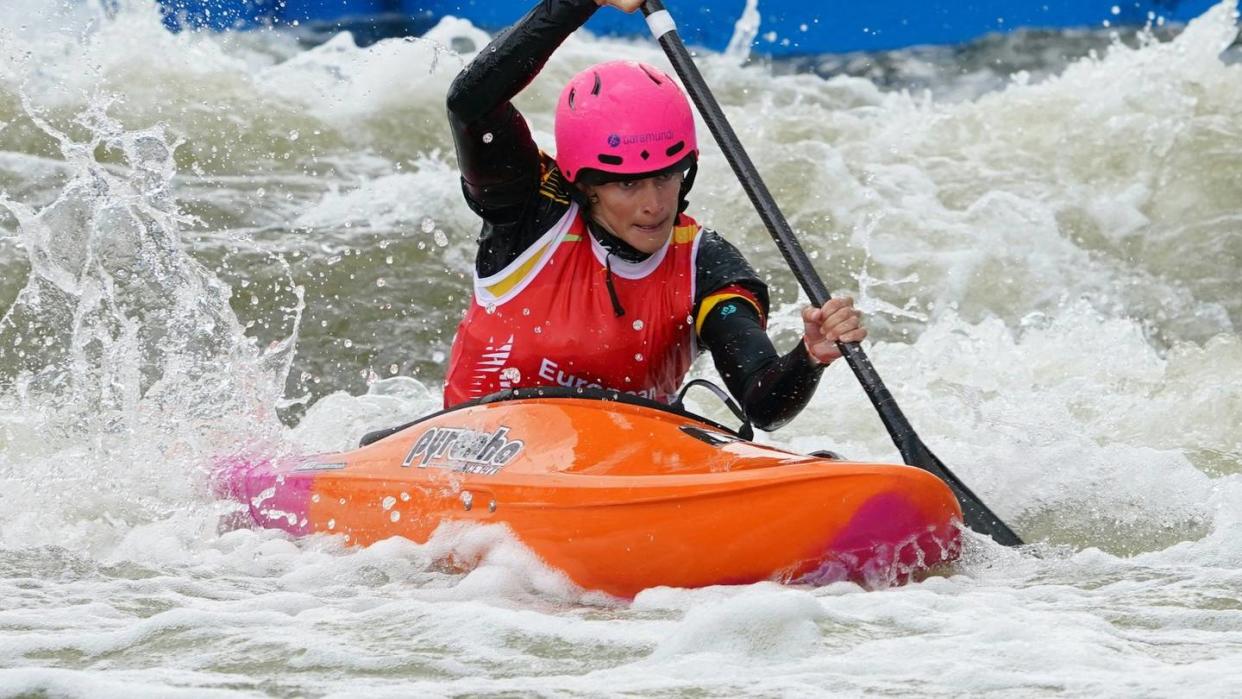 Kanuslalom: Olympiasiegerin Funk löst das Paris-Ticket