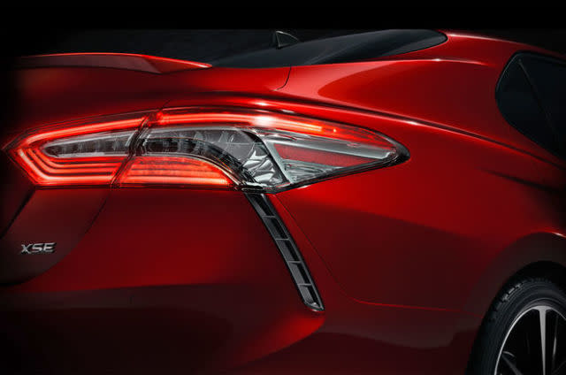 <p>A new Camry might not excite you, but it is an unbelievably important car since you'll be staring at it in traffic for years to come. This one might even be exciting. Who knows?</p>