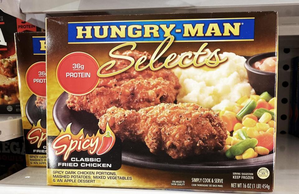 Unhealthiest: Hungry-Man Selects Spicy Fried Chicken Frozen Dinner