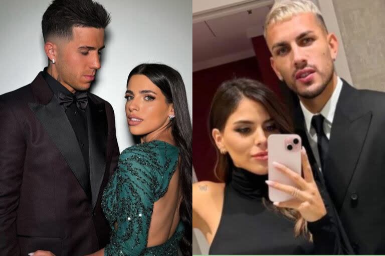 Enzo Fernández y Leandro Paredes fueron algunos de los jugadores de la selección argentina que estuvieron en el casamiento de Paulo Dybala