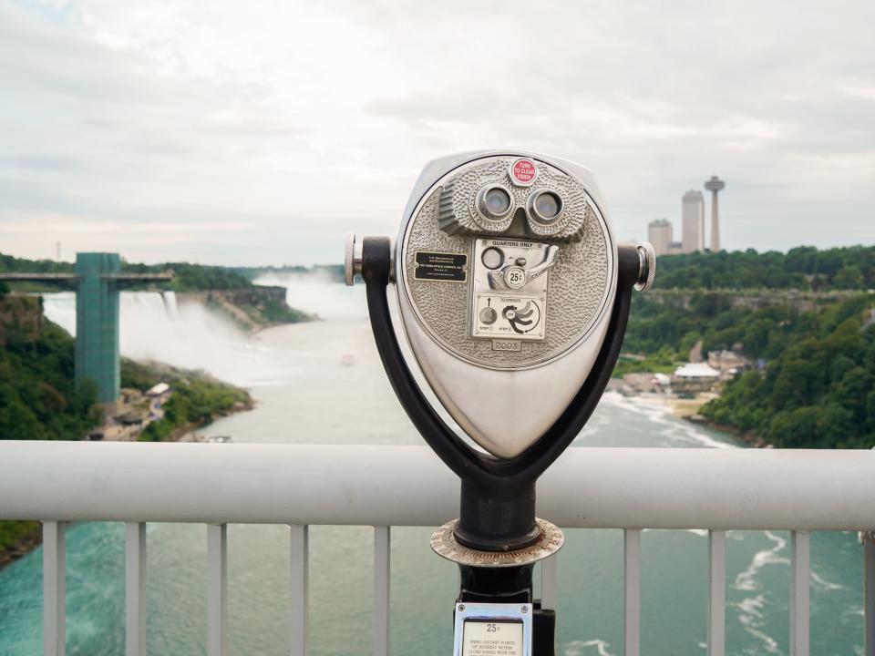 Niagara Falls viewed from Rainbow bridge