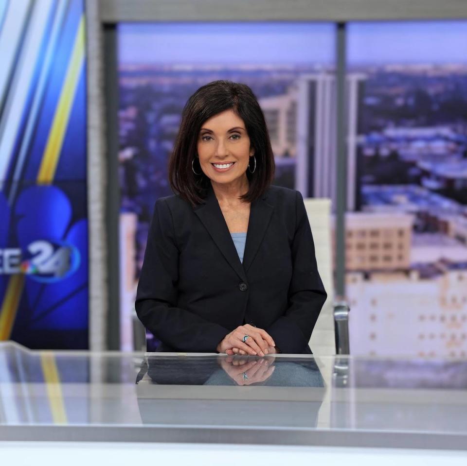 Longtime Fresno TV anchor Stefani Booroojian announced Monday that this will be her final week on air at KSEE 24 as she gets set to retire.