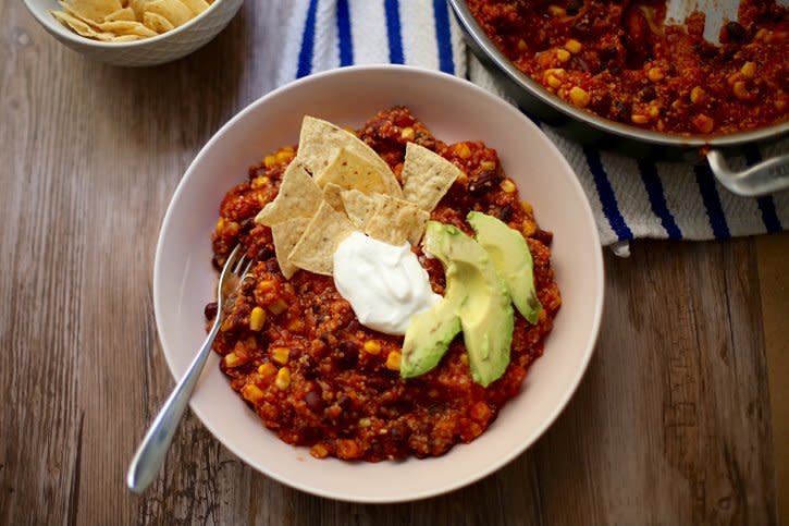 21. Quinoa Chilli