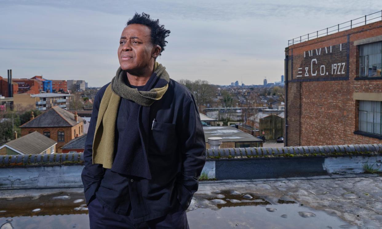 <span>The UK’s representative, John Akomfrah, has consistently interrogated ideas connected to colonialism since the early 1980s.</span><span>Photograph: Amit Lennon</span>