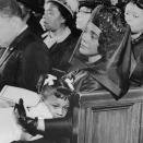<p>Moneta Sleet Jr. captured Coretta Scott King comforting her youngest daughter Bernice during funeral services for Martin Luther King Jr. in the Ebenezer Baptist Church on April 9, 1968. The photo earned him a Pulitzer Prize for feature photography. Sleet Jr. became the first African American to win the prestigious award.</p>