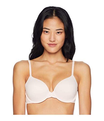 <p><strong>Calvin Klein</strong></p><p>amazon.com</p><p><strong>$33.60</strong></p><p><a href="https://www.amazon.com/dp/B077GBCDK1?tag=syn-yahoo-20&ascsubtag=%5Bartid%7C10055.g.36399229%5Bsrc%7Cyahoo-us" rel="nofollow noopener" target="_blank" data-ylk="slk:Shop Now;elm:context_link;itc:0;sec:content-canvas" class="link ">Shop Now</a></p><p><strong>Soft stretch microfiber and cushioning</strong> nearly all around is what makes this bra popular among Amazon reviewers. One reviewer points out that the padding isn't too overbearing and instead, lifts her chests slightly for subtle cleavage.<br></p>