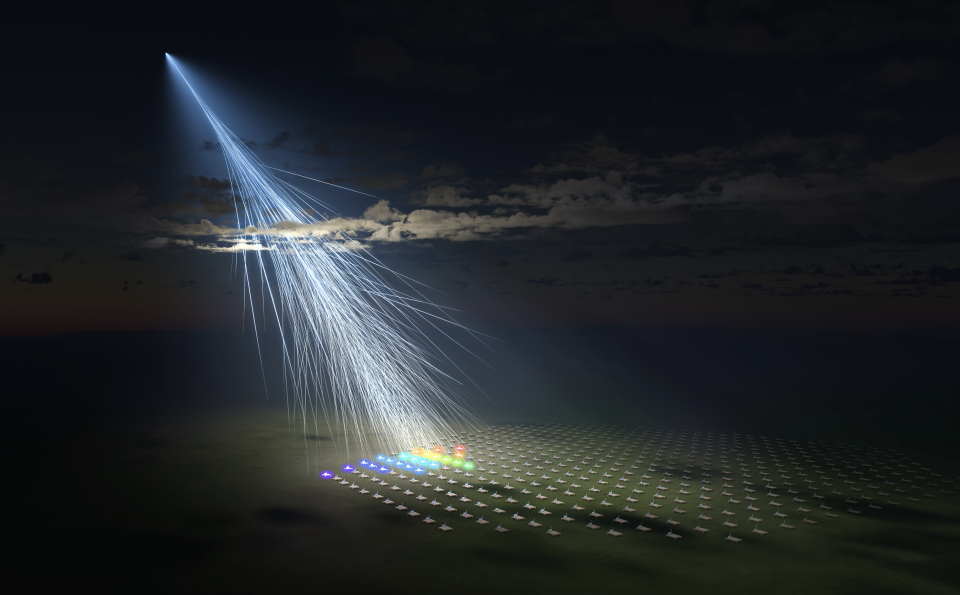 The Amaterasu particle had an estimated energy of 244 EeV