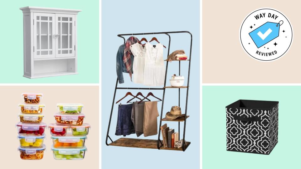 Here are the best storage and organization deals you can get from Wayfair's massive Way Day 2022 sale.