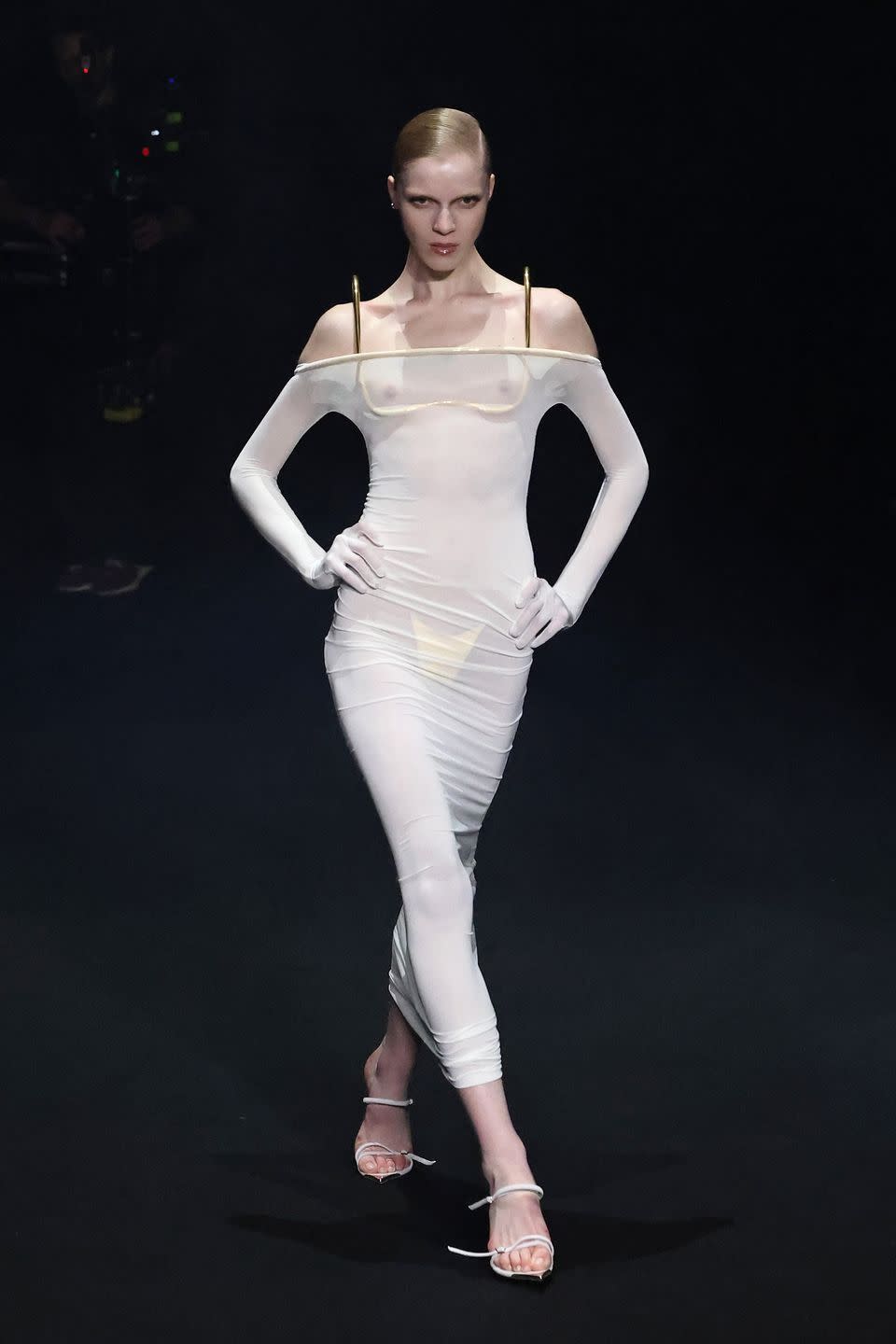 mugler runway paris fashion week womenswear fallwinter 2024 2025