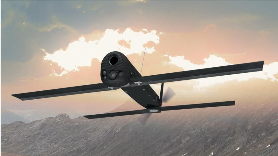 美國已提供烏克蘭的 300 架「彈簧刀」無人機。   圖：擷取自推特@nrogeiro（資料照）