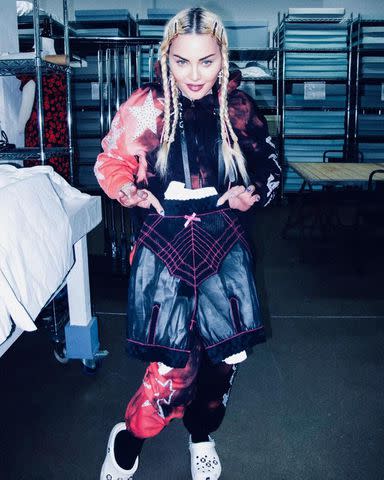 Madonna Instagram Madonna in her wardrobe archive