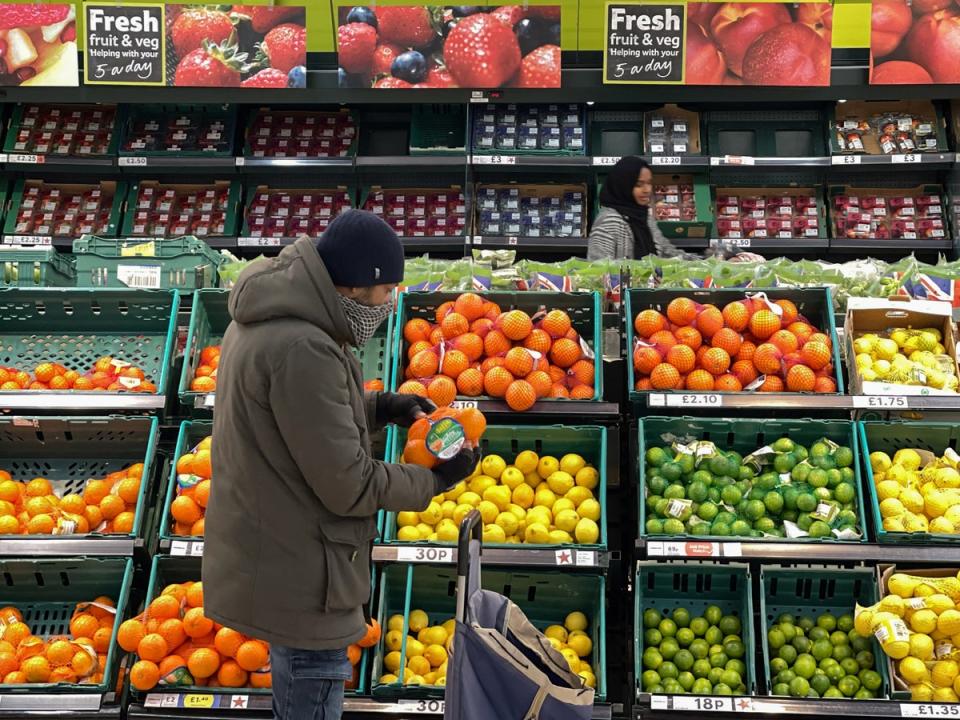 Rise in prices of various food products contributed largely to an increase in inflation (AFP/Getty)