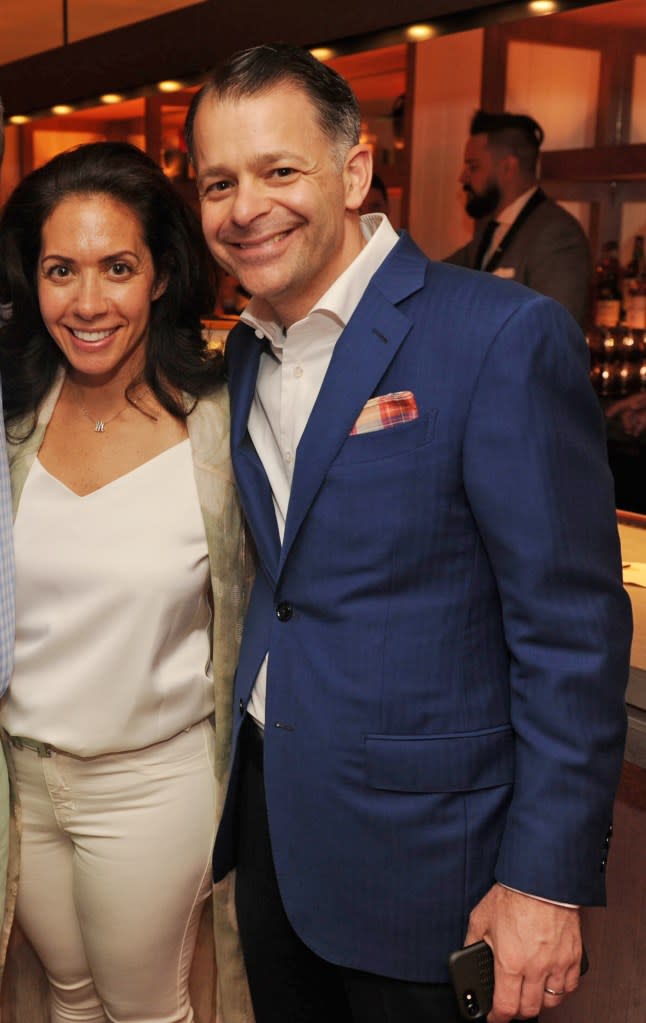 Catherine and Michael Tusiani at an MLB All Star Game event in 2017. Seth Browarnik/WorldRedEye.com