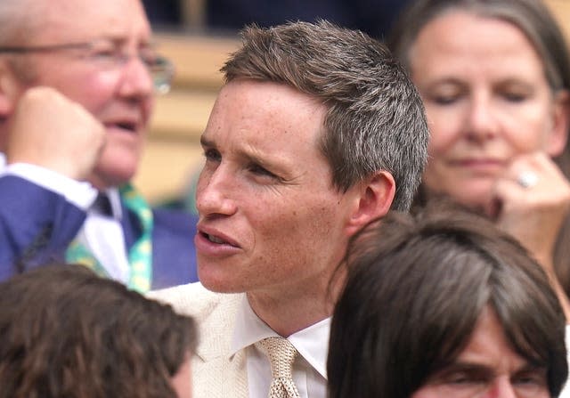 Actor Eddie Redmayne 