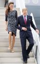 <p>Showing a penchant for more lace Erdem while arriving at the Macdonald-Cartier International Airport in Ottawa, Ontario, Canada.</p>