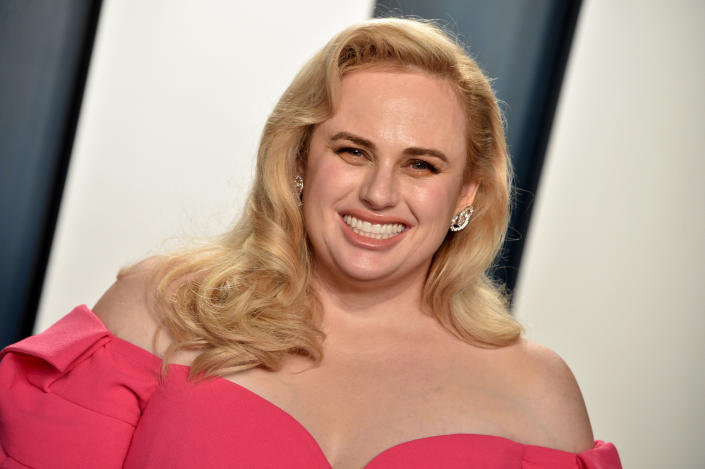 BEVERLY HILLS, CALIFORNIA - FEBRUARY 09: Rebel Wilson  attends the 2020 Vanity Fair Oscar Party hosted by Radhika Jones at Wallis Annenberg Center for the Performing Arts on February 09, 2020 in Beverly Hills, California. (Photo by Gregg DeGuire/FilmMagic)