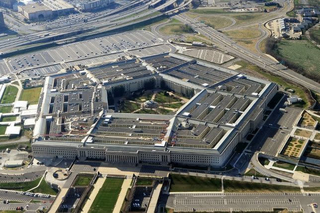 Le siège du Pentagone à Washington le 26 décembre 2011