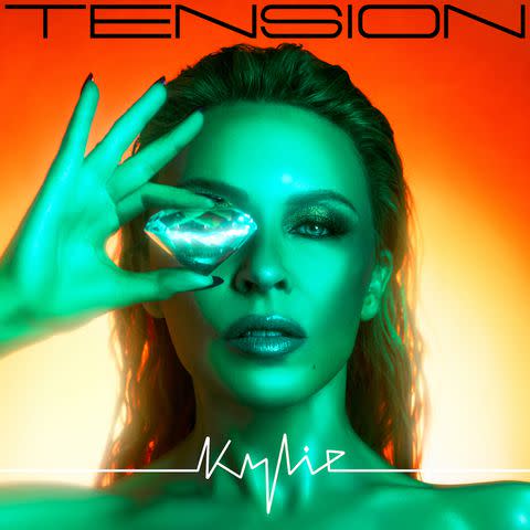 <p>Edward Cooke</p> Kylie Minogue 'Tension' Album Cover