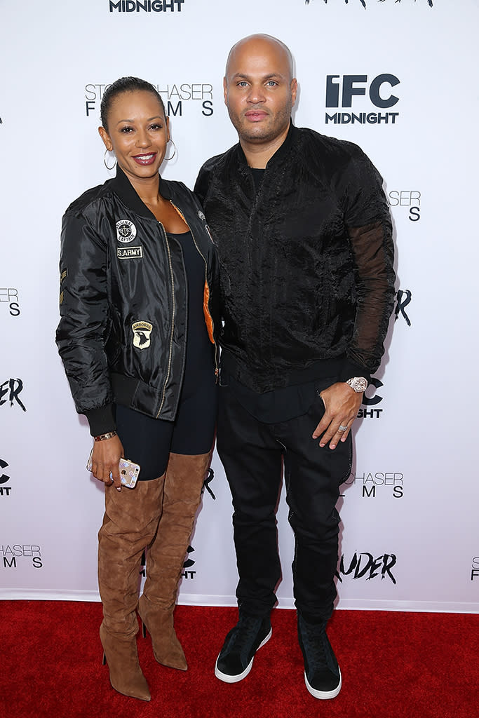 <p>In a divorce alleging abuse, forced threesomes, and sex tapes, Mel B and Belafonte’s separation seemed like <a rel="nofollow noopener" href="http://www.tmz.com/2017/11/27/mel-b-stephen-belafonte-strike-settlement-deal-sex-tapes/" target="_blank" data-ylk="slk:something out of a movie;elm:context_link;itc:0;sec:content-canvas" class="link ">something out of a movie</a>. The former Spice Girl and <em>America’s Got Talent </em>judge alleged her husband was abusive after their marriage in 2007, but in November the two settled the domestic violence portion of the case. This month, it was reported that their less than amicable divorce was final. (Photo: Phillip Faraone/Getty Images) </p>