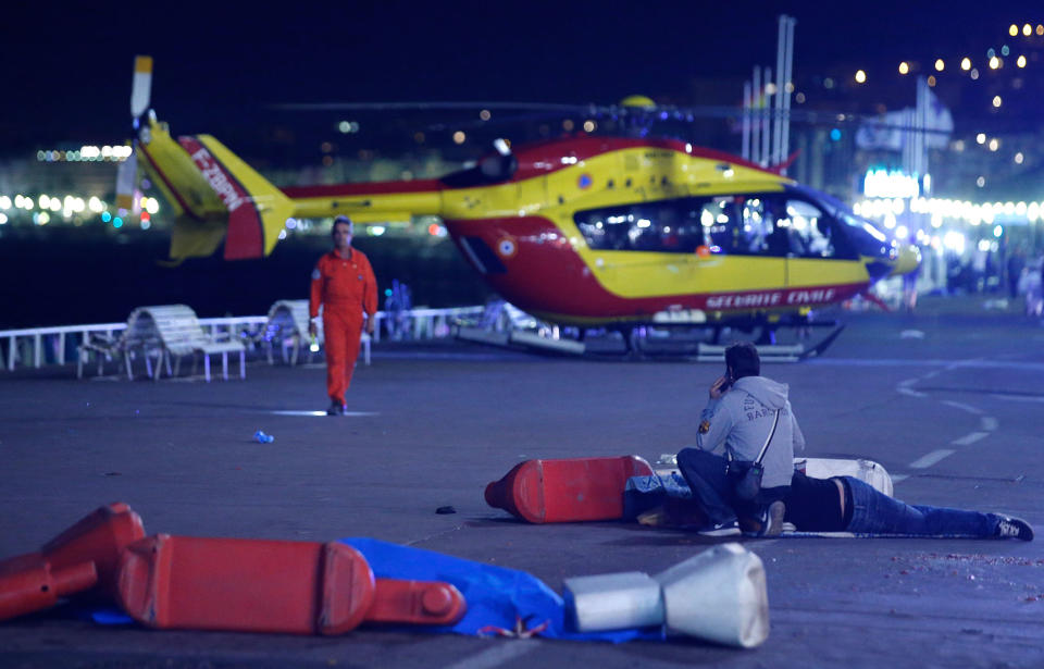 Dozens dead as truck plows into crowd during Bastille Day celebrations in Nice, France