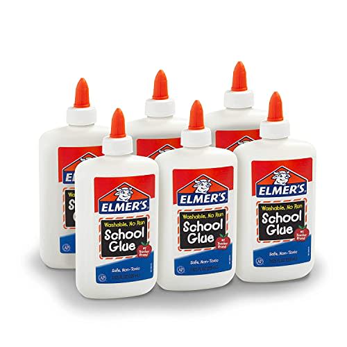 Elmers School Glue, Washable, No Run, Gel, School Supplies